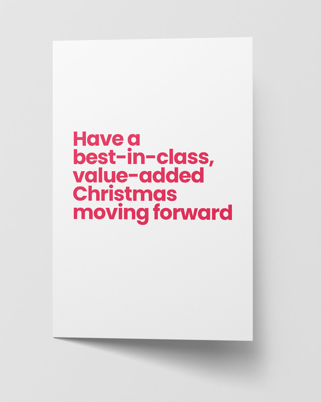 Best-in-Class Christmas Card